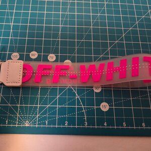 Off-White CLASP Strap Weight Securing System TM Pink Clip Keychain STRAP ONLY